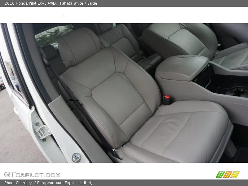 Taffeta White / Beige 2010 Honda Pilot EX-L 4WD