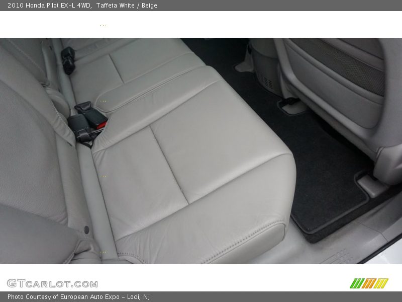 Taffeta White / Beige 2010 Honda Pilot EX-L 4WD