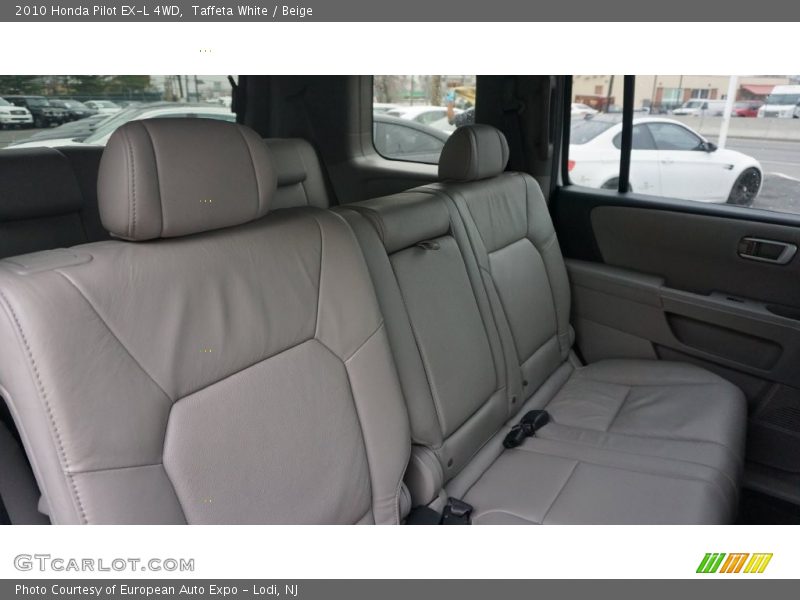 Taffeta White / Beige 2010 Honda Pilot EX-L 4WD