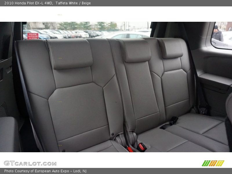 Taffeta White / Beige 2010 Honda Pilot EX-L 4WD