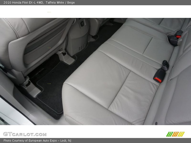 Taffeta White / Beige 2010 Honda Pilot EX-L 4WD