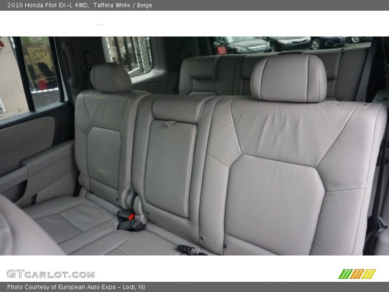 Taffeta White / Beige 2010 Honda Pilot EX-L 4WD