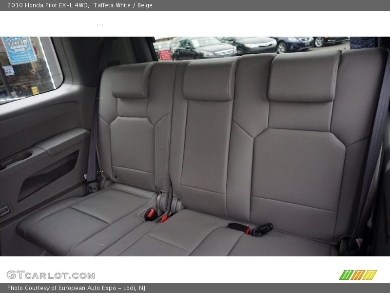 Taffeta White / Beige 2010 Honda Pilot EX-L 4WD
