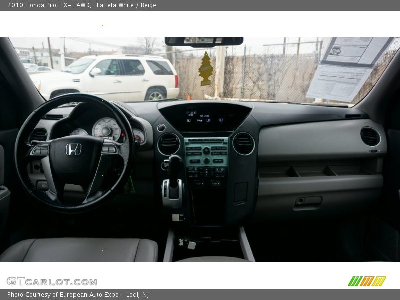 Taffeta White / Beige 2010 Honda Pilot EX-L 4WD
