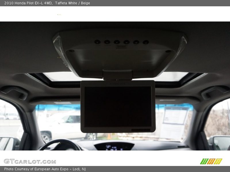 Taffeta White / Beige 2010 Honda Pilot EX-L 4WD