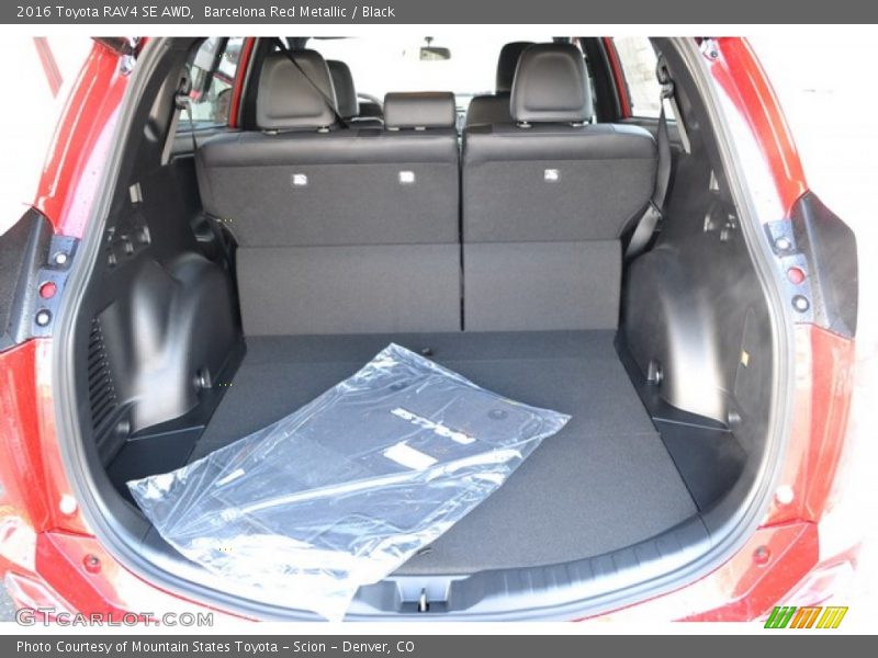 Barcelona Red Metallic / Black 2016 Toyota RAV4 SE AWD