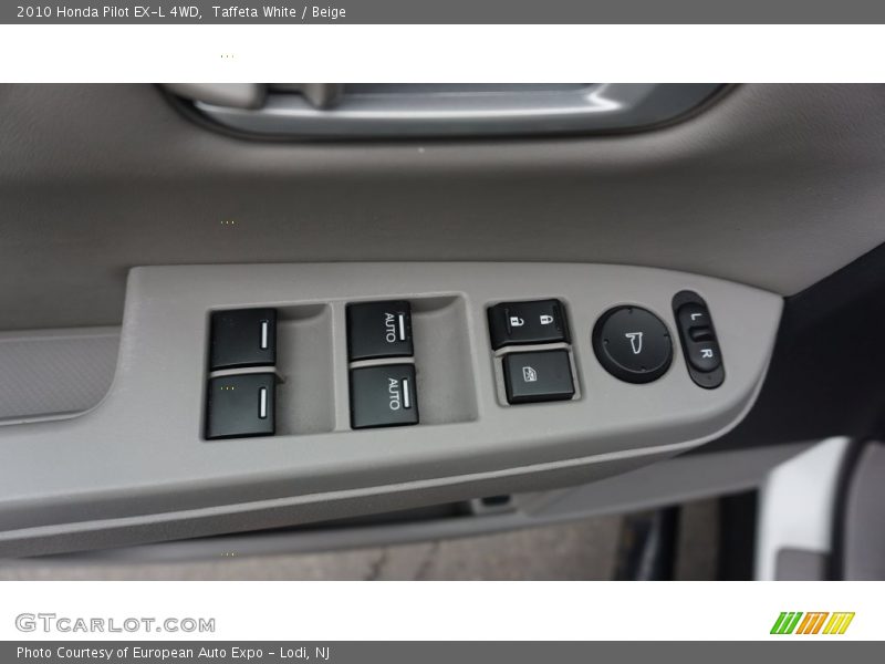 Taffeta White / Beige 2010 Honda Pilot EX-L 4WD