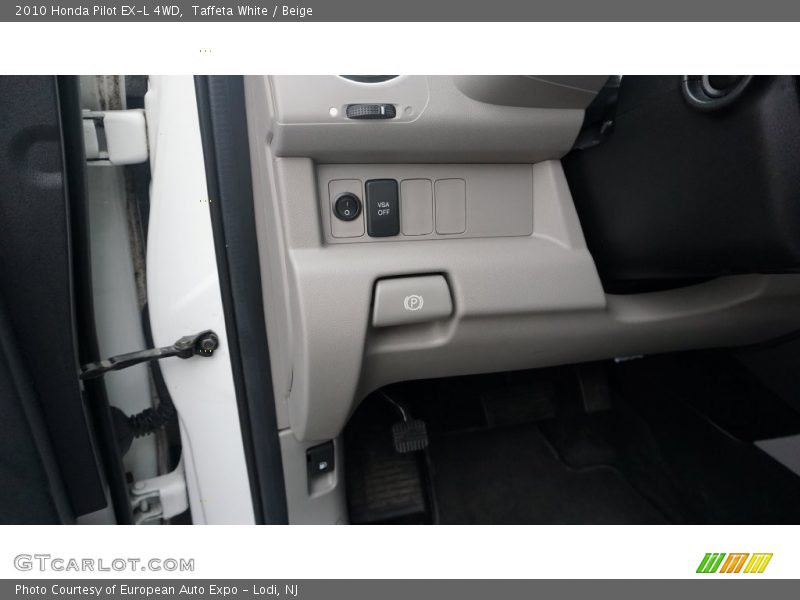Taffeta White / Beige 2010 Honda Pilot EX-L 4WD