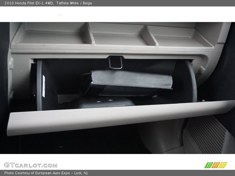 Taffeta White / Beige 2010 Honda Pilot EX-L 4WD