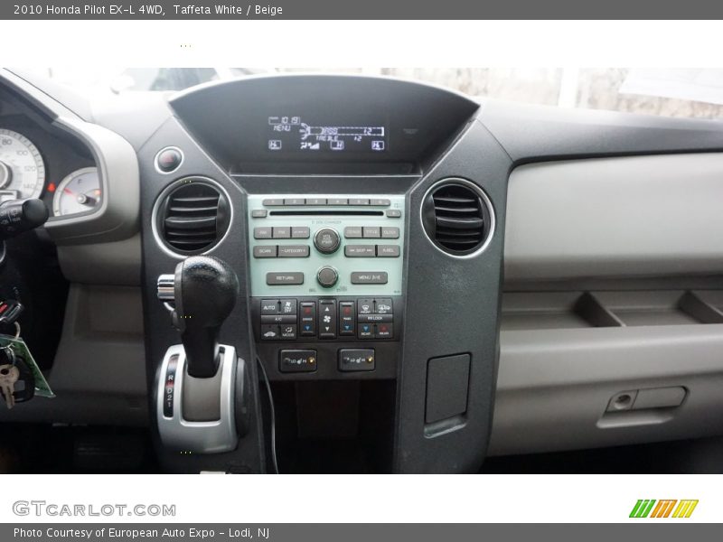 Taffeta White / Beige 2010 Honda Pilot EX-L 4WD