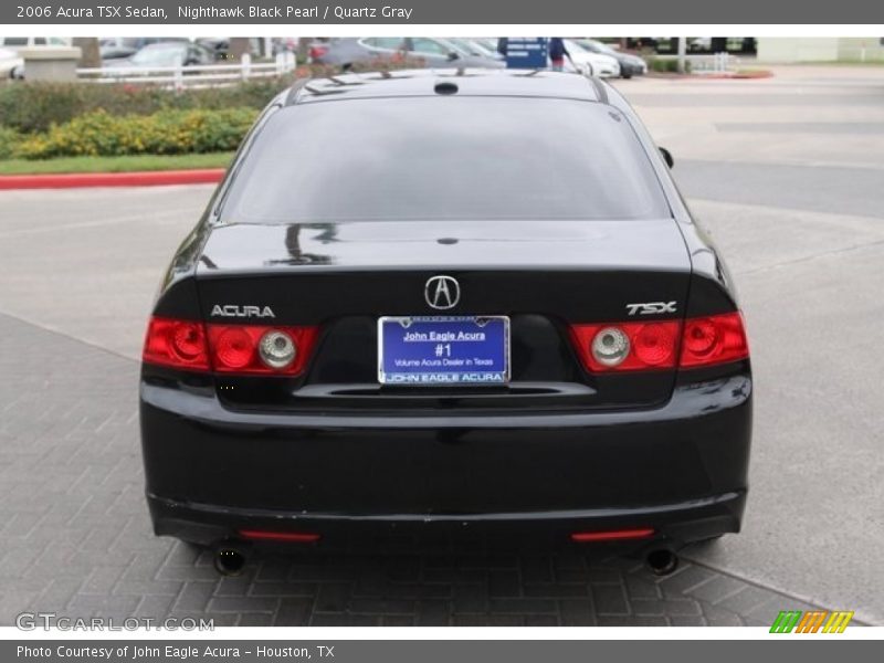 Nighthawk Black Pearl / Quartz Gray 2006 Acura TSX Sedan