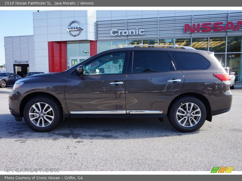 Java Metallic / Almond 2016 Nissan Pathfinder SL