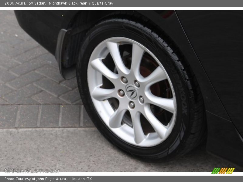 Nighthawk Black Pearl / Quartz Gray 2006 Acura TSX Sedan