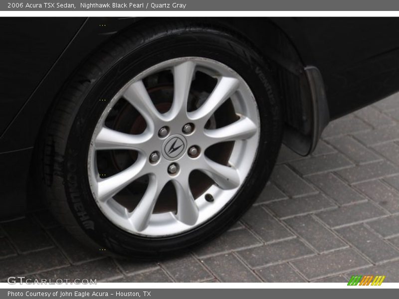 Nighthawk Black Pearl / Quartz Gray 2006 Acura TSX Sedan