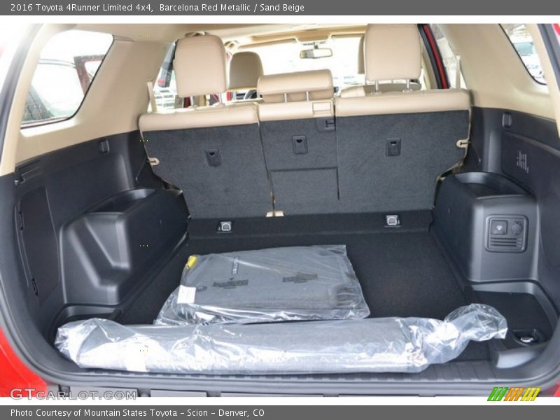 Barcelona Red Metallic / Sand Beige 2016 Toyota 4Runner Limited 4x4