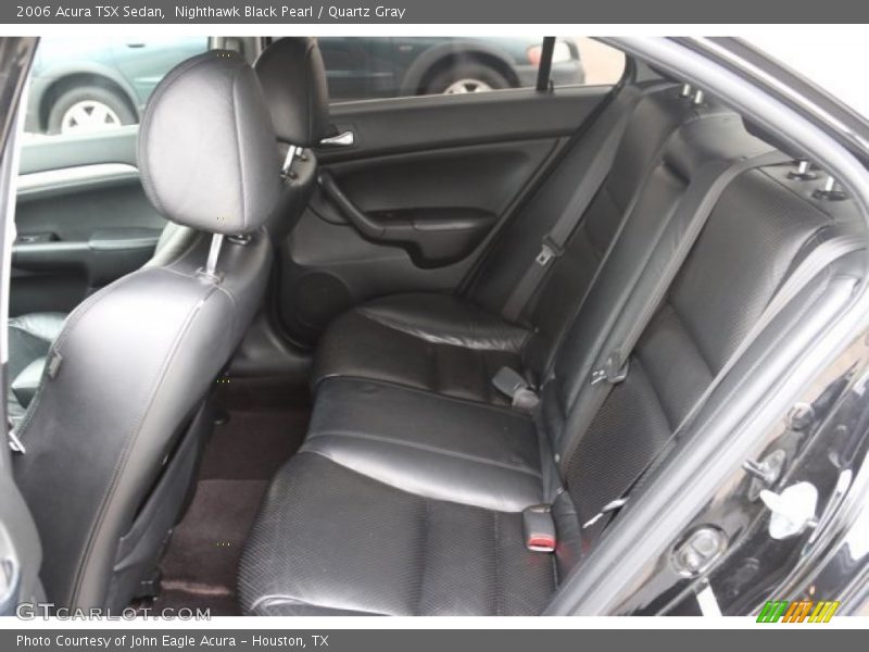 Nighthawk Black Pearl / Quartz Gray 2006 Acura TSX Sedan