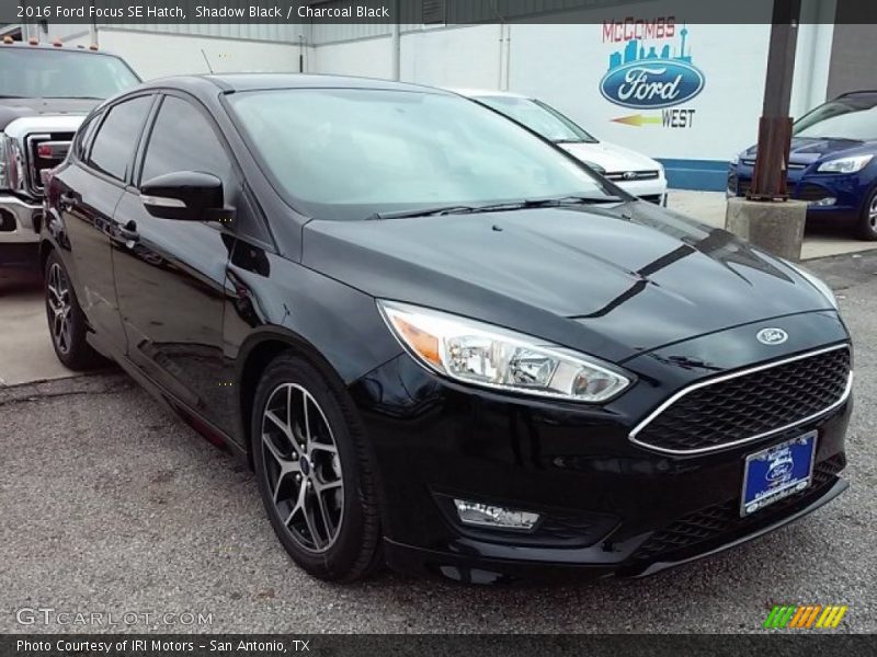 Shadow Black / Charcoal Black 2016 Ford Focus SE Hatch