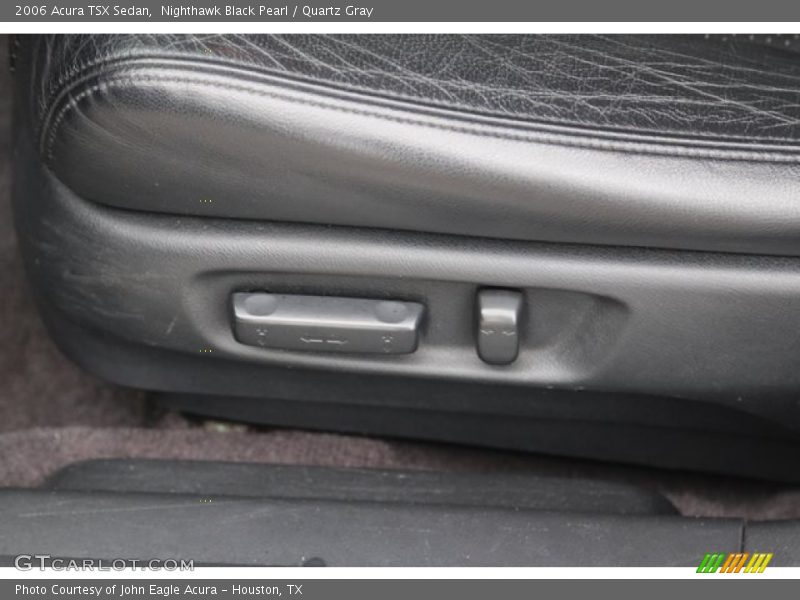 Nighthawk Black Pearl / Quartz Gray 2006 Acura TSX Sedan