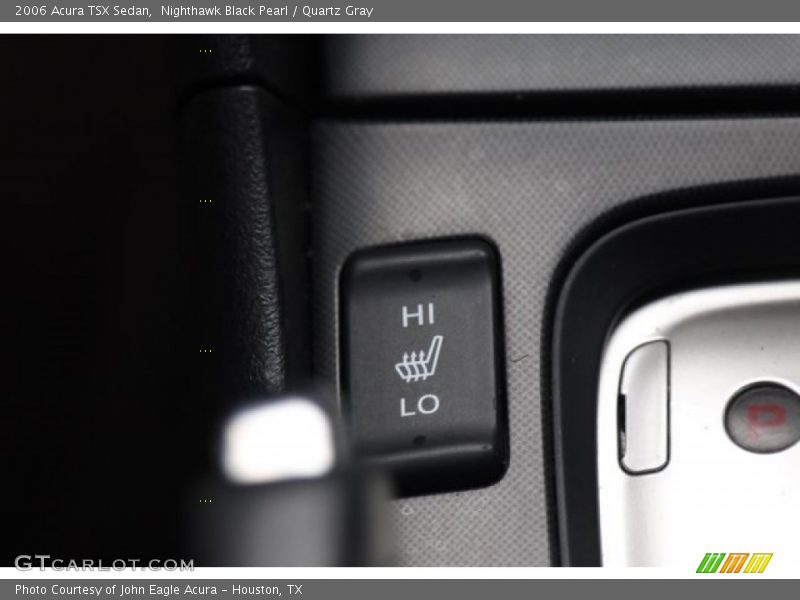 Nighthawk Black Pearl / Quartz Gray 2006 Acura TSX Sedan