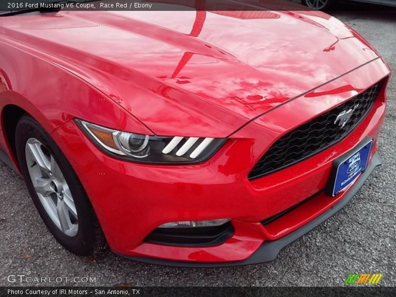 Race Red / Ebony 2016 Ford Mustang V6 Coupe