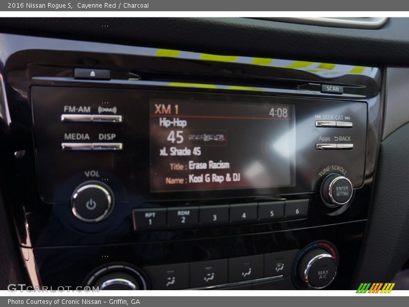 Cayenne Red / Charcoal 2016 Nissan Rogue S
