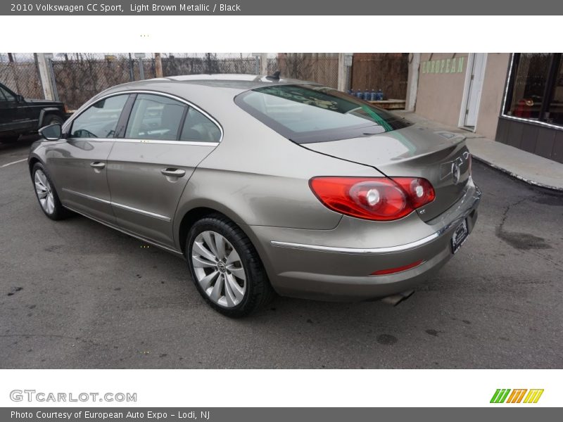 Light Brown Metallic / Black 2010 Volkswagen CC Sport
