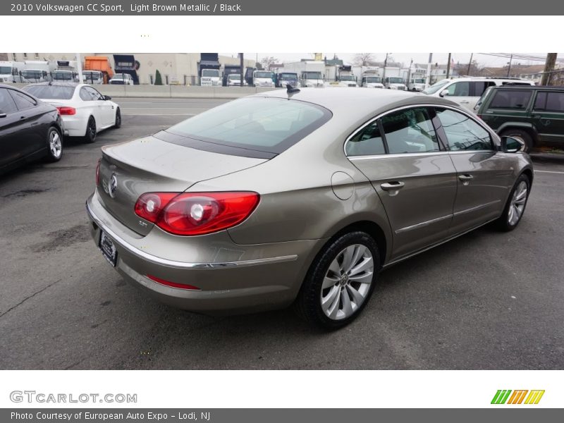 Light Brown Metallic / Black 2010 Volkswagen CC Sport