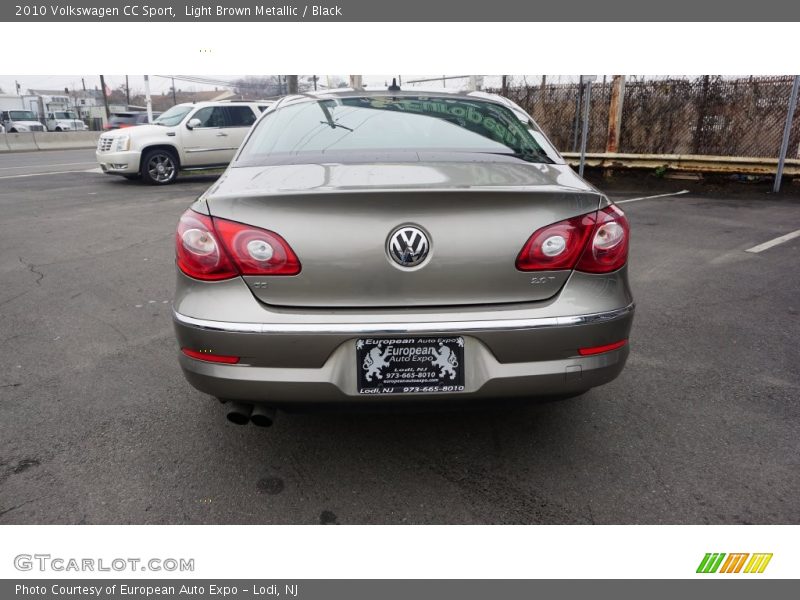 Light Brown Metallic / Black 2010 Volkswagen CC Sport