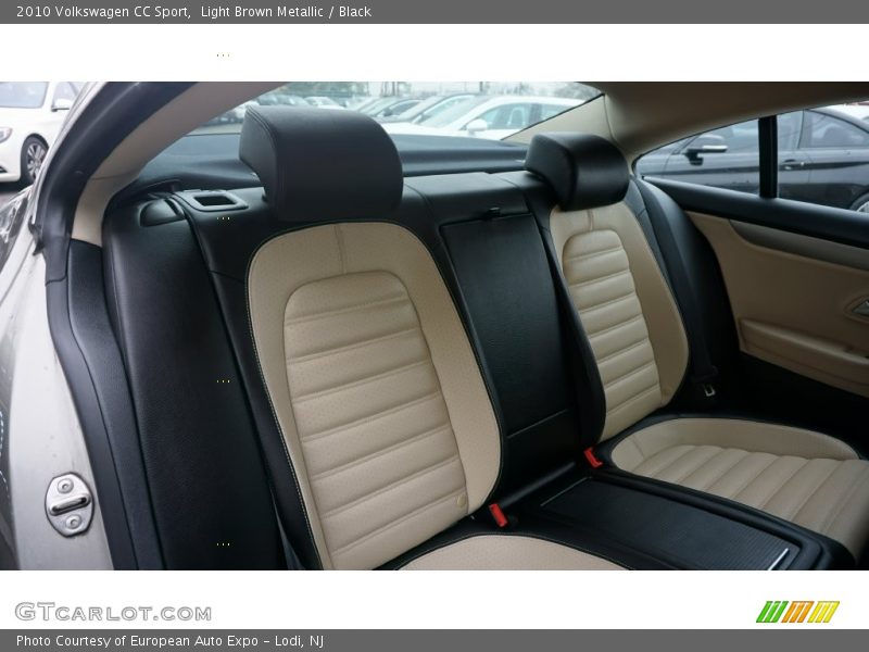 Light Brown Metallic / Black 2010 Volkswagen CC Sport
