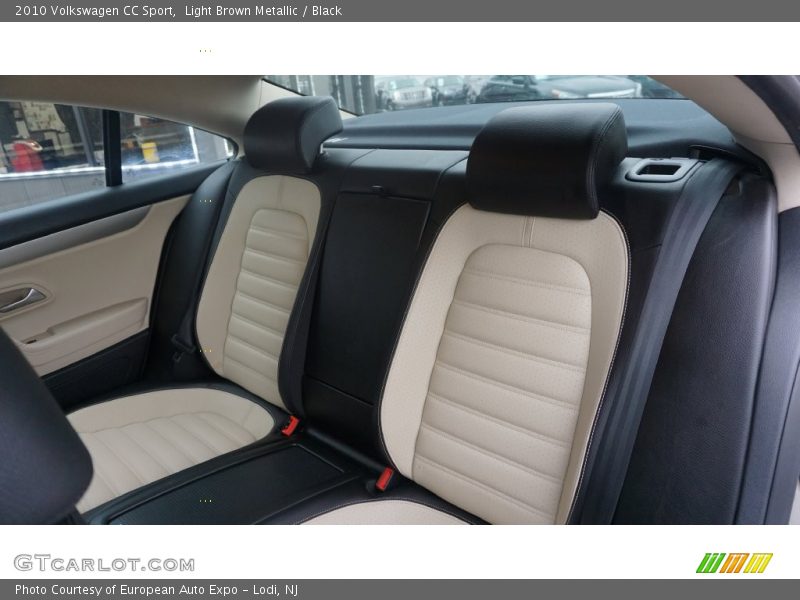 Light Brown Metallic / Black 2010 Volkswagen CC Sport