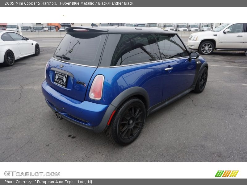 Hyper Blue Metallic / Black/Panther Black 2005 Mini Cooper S Hardtop