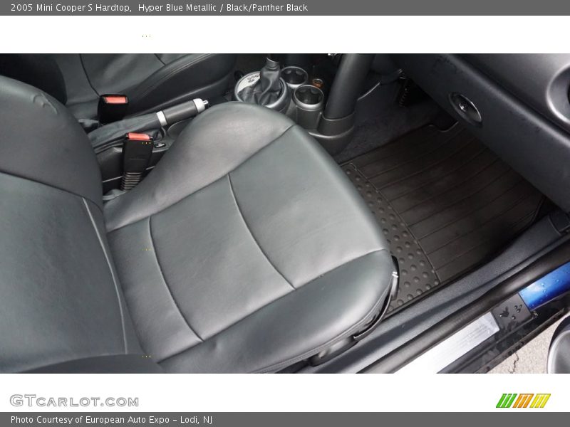 Hyper Blue Metallic / Black/Panther Black 2005 Mini Cooper S Hardtop