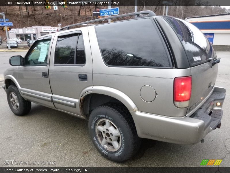 Light Pewter Metallic / Graphite Gray 2000 Chevrolet Blazer LS 4x4