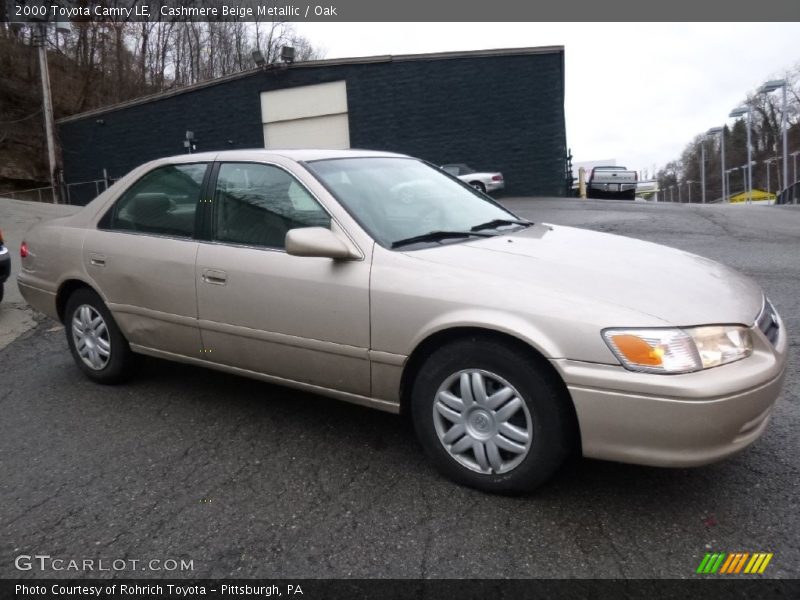 Cashmere Beige Metallic / Oak 2000 Toyota Camry LE