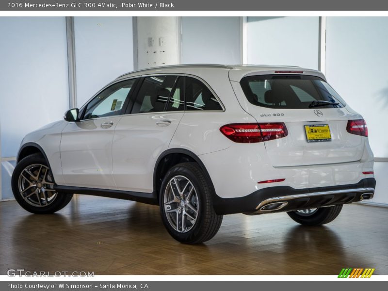 Polar White / Black 2016 Mercedes-Benz GLC 300 4Matic