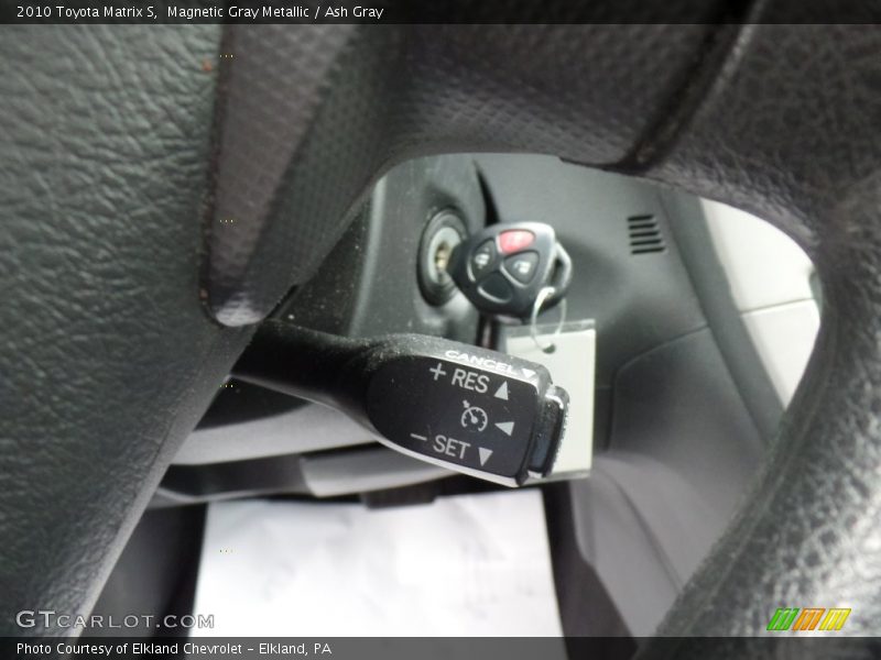 Magnetic Gray Metallic / Ash Gray 2010 Toyota Matrix S