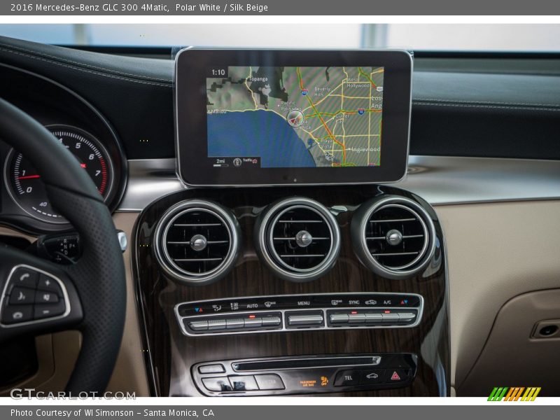 Polar White / Silk Beige 2016 Mercedes-Benz GLC 300 4Matic
