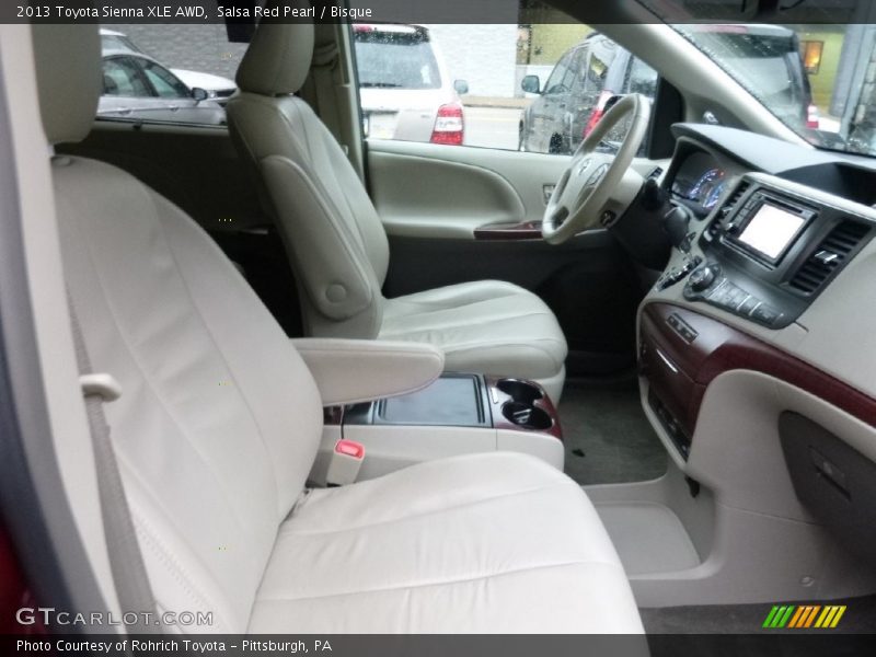 Salsa Red Pearl / Bisque 2013 Toyota Sienna XLE AWD