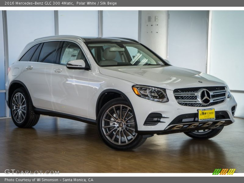 Polar White / Silk Beige 2016 Mercedes-Benz GLC 300 4Matic