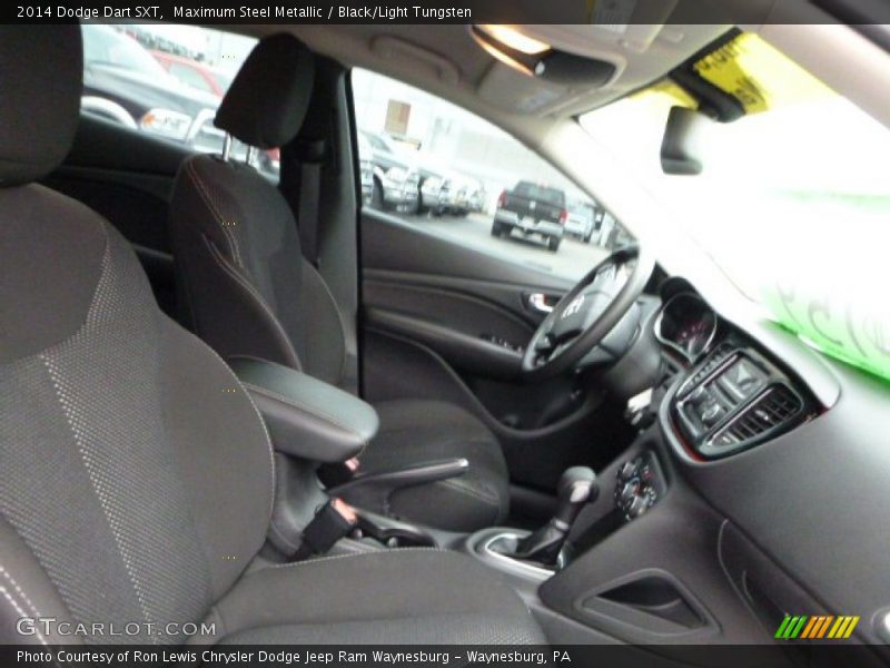Maximum Steel Metallic / Black/Light Tungsten 2014 Dodge Dart SXT