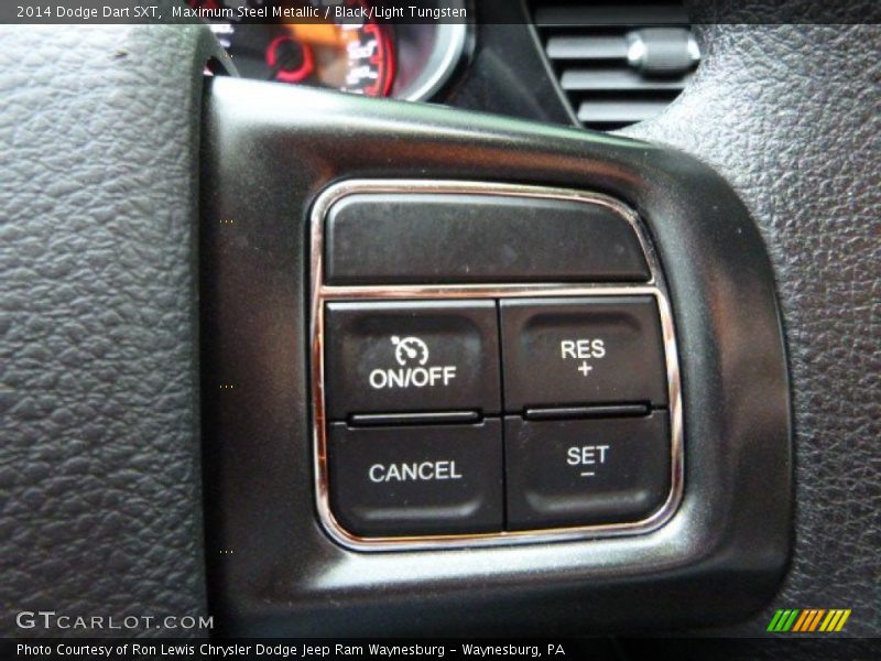 Maximum Steel Metallic / Black/Light Tungsten 2014 Dodge Dart SXT