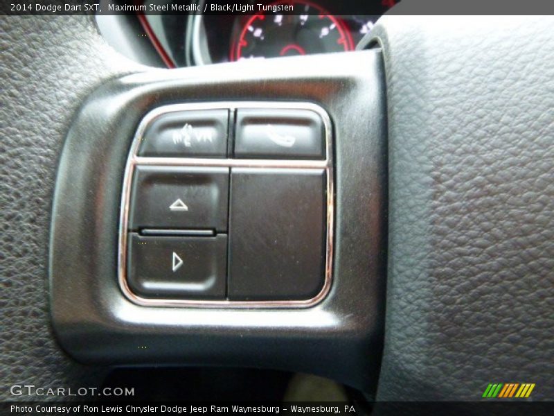 Maximum Steel Metallic / Black/Light Tungsten 2014 Dodge Dart SXT