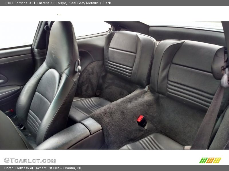 Seal Grey Metallic / Black 2003 Porsche 911 Carrera 4S Coupe