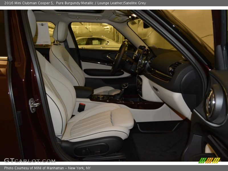 Pure Burgundy Metallic / Lounge Leather/Satellite Grey 2016 Mini Clubman Cooper S