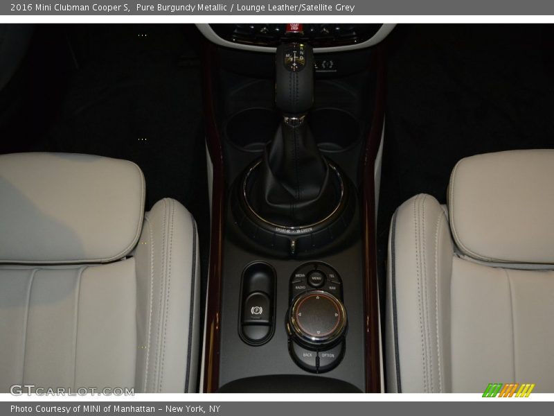 Pure Burgundy Metallic / Lounge Leather/Satellite Grey 2016 Mini Clubman Cooper S