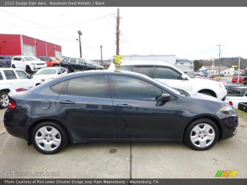 Maximum Steel Metallic / Black 2013 Dodge Dart Aero