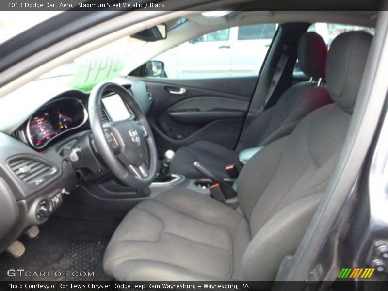 Maximum Steel Metallic / Black 2013 Dodge Dart Aero