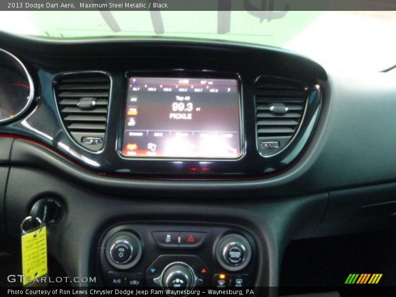 Maximum Steel Metallic / Black 2013 Dodge Dart Aero