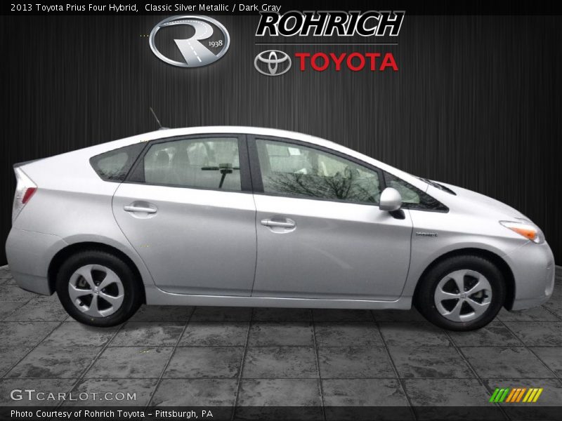 Classic Silver Metallic / Dark Gray 2013 Toyota Prius Four Hybrid