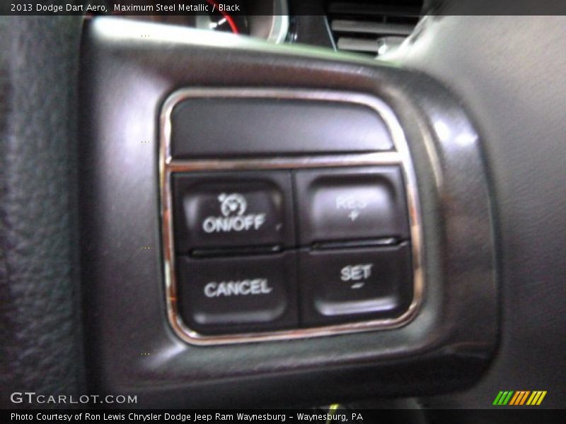 Maximum Steel Metallic / Black 2013 Dodge Dart Aero